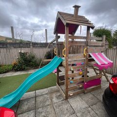 Large Wooden Kids Climbing Frame / Play Centre