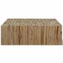Coffee Table Genuine Teak 90x50x35 cm Image 4