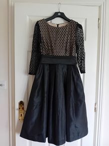 Stunning  Evening Wear Dress,Black tie , Wedding guest dress with pockets