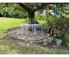 Tree Bench Half Round D3578