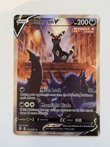 Pokemon Umbreon V card