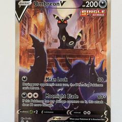 Pokemon Umbreon V card