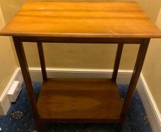 Solid wooden vintage-style console/hall table