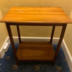 Solid wooden vintage-style console/hall table