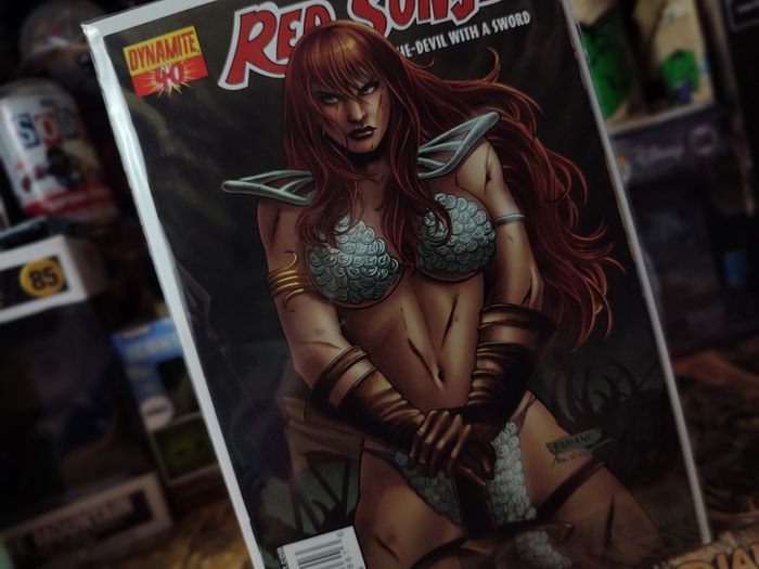 Red Sonja ! Issue #40 ! Fabiano Neves Variant Cover ! 2008 ! by Dynamite Entertainment !