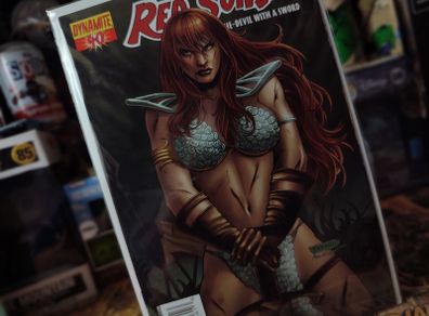 Red Sonja ! Issue #40 ! Fabiano Neves Variant Cover ! 2008 ! by Dynamite Entertainment !