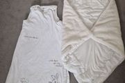 Baby sleeping bag and blanket