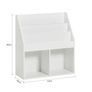 Kids bookcase Children's storage shelves  Bookcase Magazine Rack Image 3
