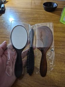 Vintage Mirror Comb and Brush set