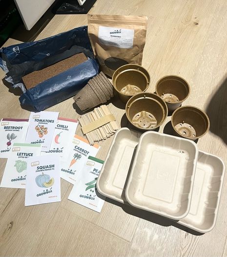 growbox GIY gardening starter set