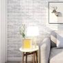Brick Effect Self Adhesive Wallpaper, Sticky Back Plastic Roll Vinyl, Peel and Stick Wallpaper Suitable for Living Room, Kitchen, Bedroom, 44.5x300cm (FREE POSTAGE) Image 2