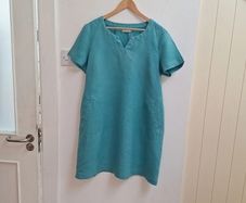 Whute Stuff linen midi dress
