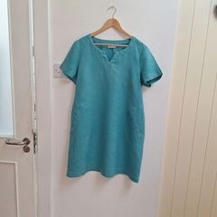 Whute Stuff linen midi dress
