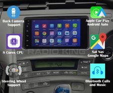 Premium Carplay Toyota Prius Android Auto Stereo