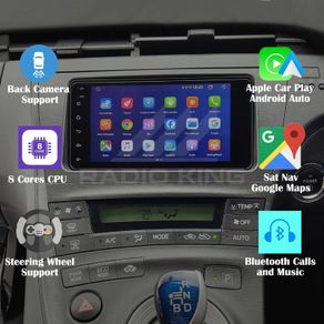 Premium Carplay Toyota Prius Android Auto Stereo