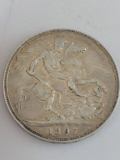 1887 silver crown