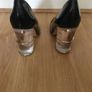 Zara leather patent courts. In good condition Image 6
