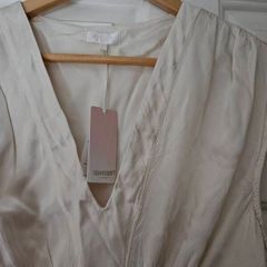 beautiful new satin ghost dress
