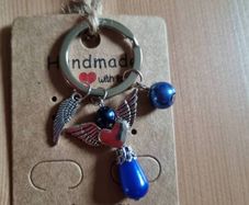 Angel Keyring Hand Crafted
