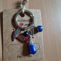 Angel Keyring Hand Crafted