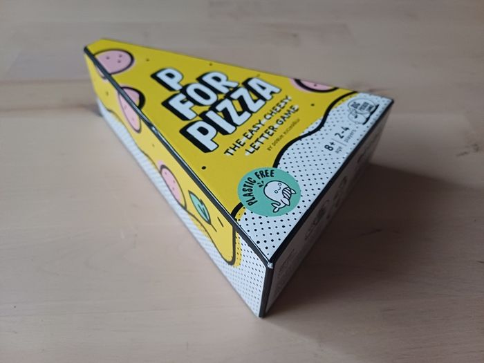 P For Pizza Family Word Puzzle Card Game 2020