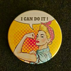 I can do it ! pin back button badge.