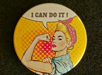 I can do it ! pin back button badge.