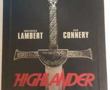 Highlander [1986] Christopher Lambert, Sean Connery, Clancy Brown & Roxanne Hart [Movie 2xDVD STEELBOOK]