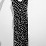 Dynamite Estera Cowl Neck Slip Maxi Dress Navy color / XS Image 2
