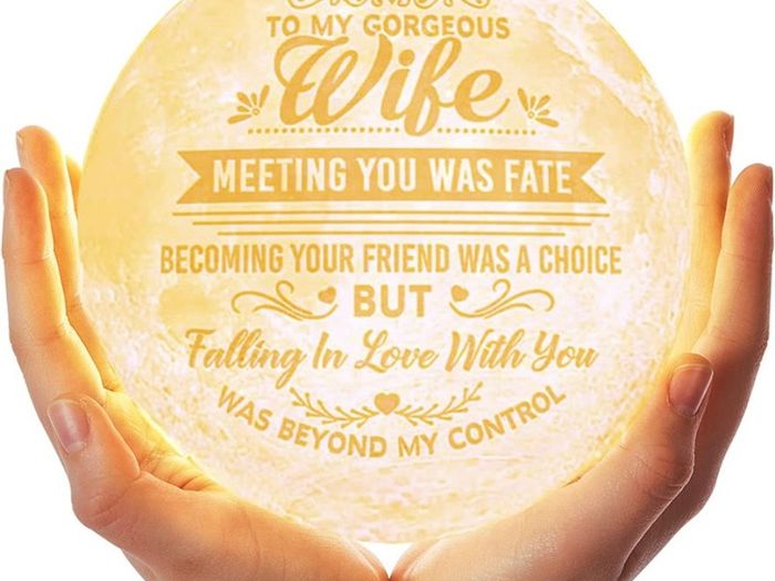 Valentines Day Boyfriend Gifts-Engraved Moon Lamp Gifts for Boyfriends 3D Printing Touch Control with Solid Wood Scaffold Boyfriend Birthday gifts Anniversary Wedding for Boyfriend MULTIPLE STYLES AVAILABLE, SEE PHOTOS (FREE POSTAGE)
