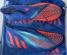 Adidas Predator Edge+ FG Hi-Res Blue Turbo GZ9002