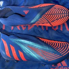 Adidas Predator Edge+ FG Hi-Res Blue Turbo GZ9002