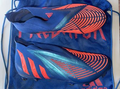 Adidas Predator Edge+ FG Hi-Res Blue Turbo GZ9002