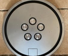 Three Citroen XM Hubcaps Original