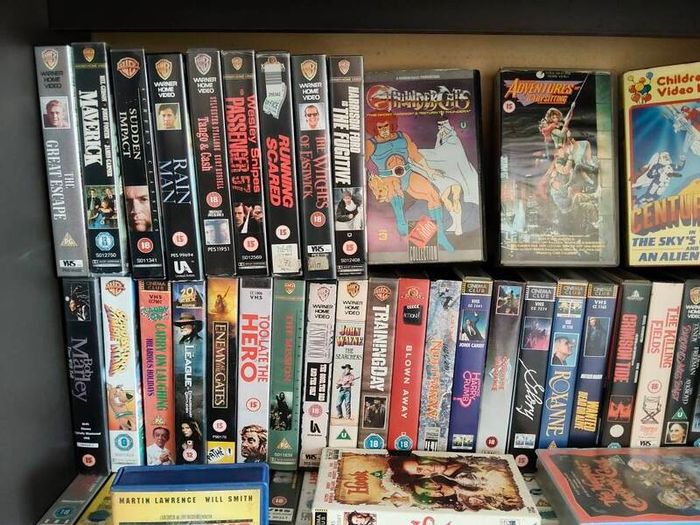 action figure, graphic novel, toys,books, VHS massive collection