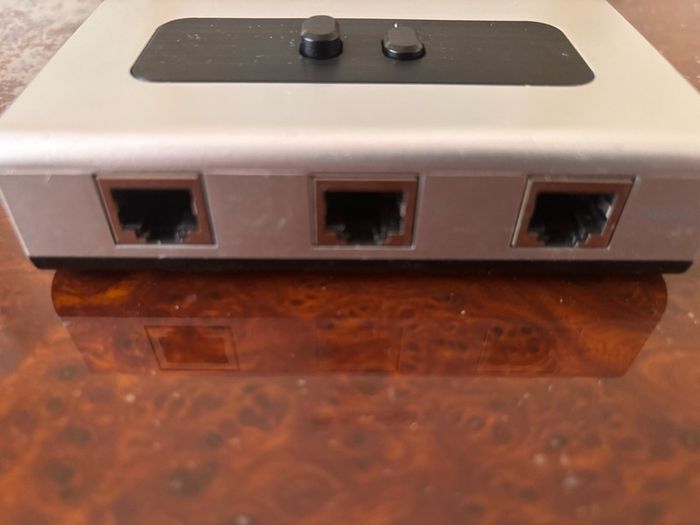 A B selector for ethernet/network (1/2)