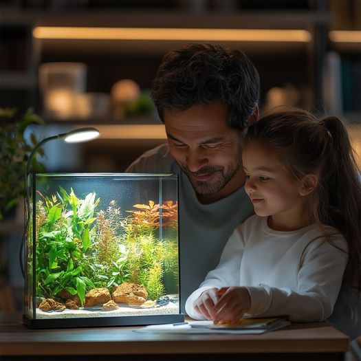 Kruger Meier Velluto S-Line Black 7W - LED Aquarium Light for 10-40L