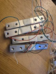 load cells, total of 13 - different ones with HX711