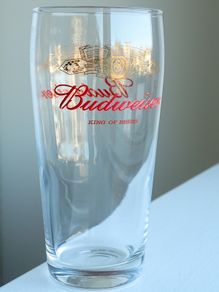 Budweiser Pint Glass