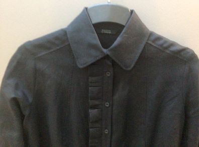 Irish Linen Designer Shirt by Betty Jackson Size 12