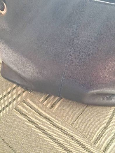 Beautiful GiGi Navy Soft Leather Hand/Shoulder Bag
