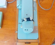 WORKING- brother antique sewing machine from 1960