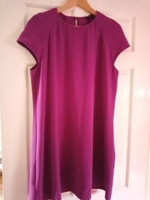 River Island purple skater dress