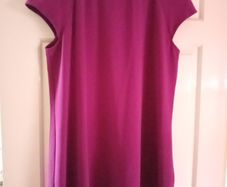 River Island purple skater dress