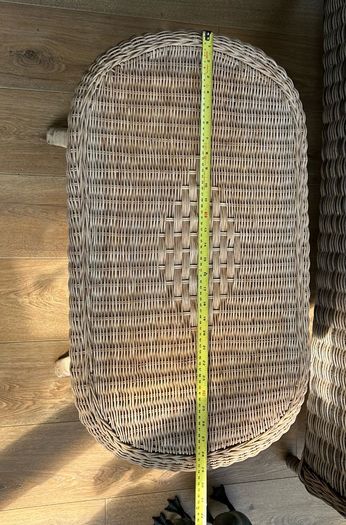 Small Wicker Coffee Table