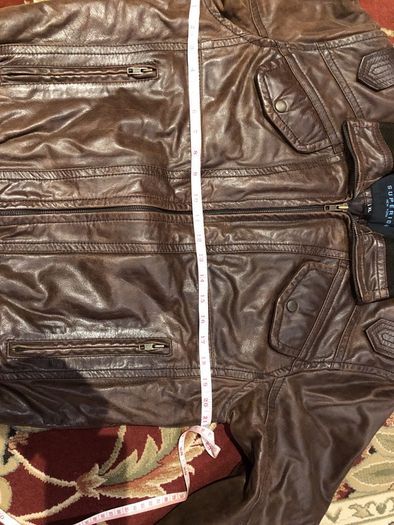 Superior New York Waxed Leather Jacket size-M