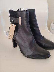 Italian Leather Black Boots