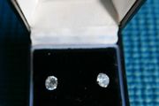 Vintage Sterling Silver 925 Earrings 0,9g