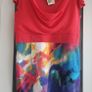 NASS Designed in Ireland block multi printed cowl neck dress Sz 22 UK - Bnwt Rrp 99 Sterling Image 7