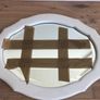 White Ceramic Mirror Image 3